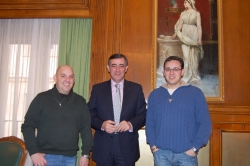 REUNION ENTRE LA DIPUTACIÓN DE SORIA Y EL CLUB DEPORTIVO CAMPANO SORIANO