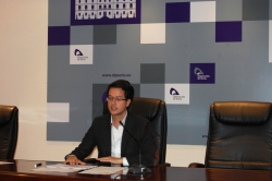 EL VICEPRESIDENTE SEGUNDO DE LA DIPUTACIÓN, TOMÁS CABEZÓN EN RUEDA DE PRENSA