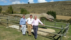 VISITA ANTONIO PARDO Y MARTÍN CASADO RUTA DE LAS ICNITAS