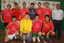 EL EQUIPO DE SAN PEDDRO MANRIQUE CAMPEONES INTERPUEBLOS FÚTBOL SALA