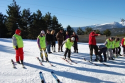 CURSOS DE NIEVE A CENTROS ESCOLARES EN SANTA INÉS 2011