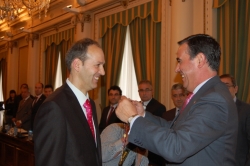 TOMA DE POSESIÓN DEL DIPUTADO PROVINCIAL ALBERTO ABAD