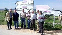 VISITA ACTUACIONES CARRETERA DE LA RASA