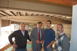 VISITA DE ANTONIO PARDO A LA FÁBRICA MADERA SOTILLOS