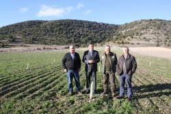 VISITA PLANTACIÓN TRUFERA EN CABREJAS DEL PINAR 