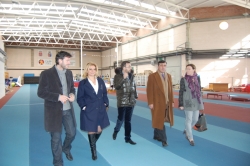 VISITA DEL PRESIDENTE DE LA DIPUTACION A LAS INSTALACIONES DEL CAEP