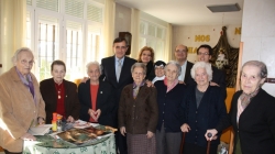 VISITA DIPUTACIÓN DE SORIA AL HOGAR SANTA CRISTINA EN EL BURGO DE OSMA