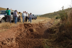 VISITA A VALVERDE DE ÁGREDA PARA CONOCER ALCANCE TORMENTAS 